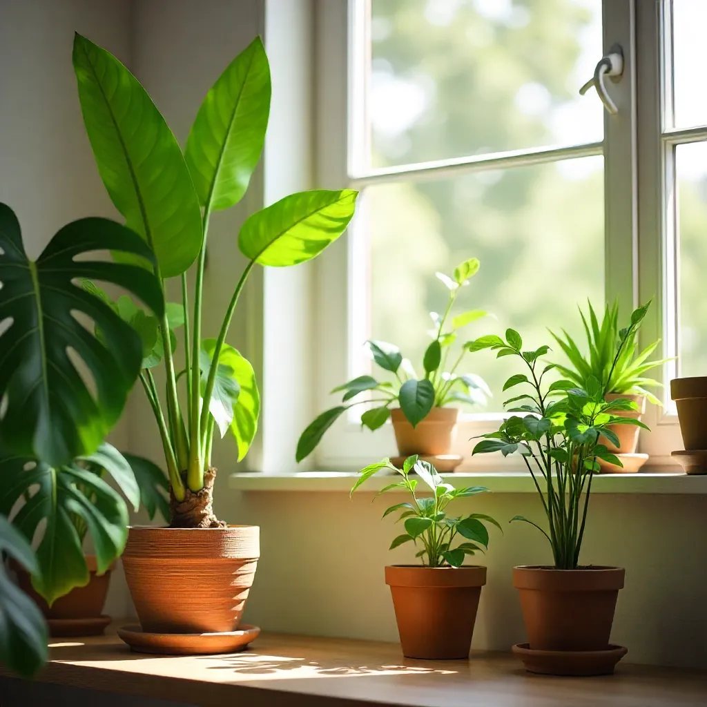 Natural plant photography showing healthy leaves